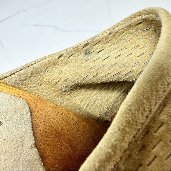 Michael Kors Nubuck Wedge Mules- Size 8 - Picture 14 of 14